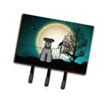 thumbnail image 1 of Halloween Scary Miniature Schanuzer Black & Silver Leash or Key Holder, 1 of 1