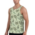 thumbnail image 2 of Xecao Green Snake Men's Tank Top Workout Quick Dry Sleeveless Gym Jogging Muscle Shirts Summer Swim Beach Tops, 2 of 9