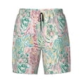 thumbnail image 4 of Lsque Mens Swim Trunks Watercolor Tiger Pattern - Bathing Suit Compression Liner - Beach Swim Shorts Swimwear - (S-3XL) - Stretch Quick Dry -Medium, 4 of 7