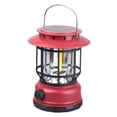 thumbnail image 3 of Linterna solar para acampar Zulema Luz ambiental COB Rojo, 3 of 8