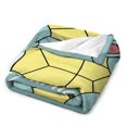 thumbnail image 4 of Manta de franela suave y acogedora con diseño de ardilla para niños y niñas, manta de vellón cálida de lujo para sofá, cama, camping, viajes, 40 x 60 pulgadas, 4 of 8