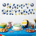 thumbnail image 4 of Banner de Cumpleaños Deportivo Fukaisu Vóley 3D de Papel, 4 of 7