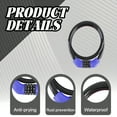 thumbnail image 3 of MELIVO Bike Lock,26.77" Cable Lock,Cable Bicycle Lock Bike Lock For Kids,Blue, 3 of 7