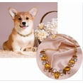 thumbnail image 6 of Pet Jewelry Dog Pearl Collar Cute Teddy Necklace Jewelryc Chihuahua York Girl Clothing Dress Accessories - Multicolor,M, 6 of 7