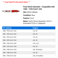 thumbnail image 2 of Front Shock Absorber - Compatible with 1980 - 1996 Ford F-250 1981 1982 1983 1984 1985 1986 1987 1988 1989 1990 1991 1992 1993 1994 1995, 2 of 2
