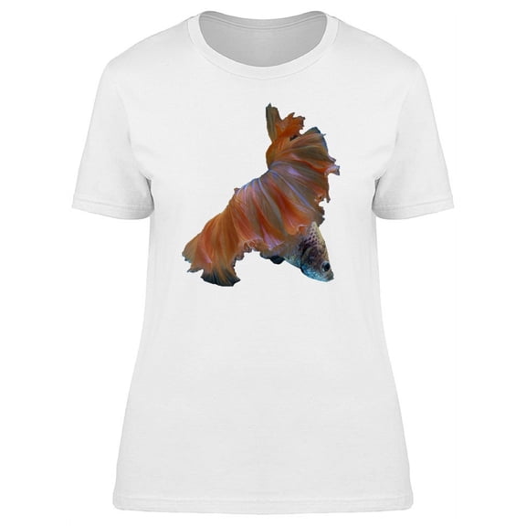 Betta Fish With Long Tail T-Shirt Women -Image by Shutterstock, Female Medium