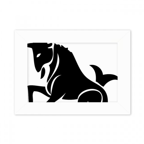 Constellation Capricorn Zodiac Sign Photo Mount Frame Picture Art Painting Desktop 5x7 inch