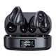 thumbnail image 5 of Auriculares Bluetooth, auriculares inalámbricos de conducción esquelética con clip para la oreja, auriculares Bluetooth 5.3 impermeables de oído abierto, ideales para correr, hacer deporte, andar en b, 5 of 9