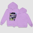thumbnail image 2 of Mercatoo Kids Boys Long Sleeve Lightweight Drawstring Letter Print Graphic Hoodies Sweatshirt Children Girls Pullover Tops, 2 of 9