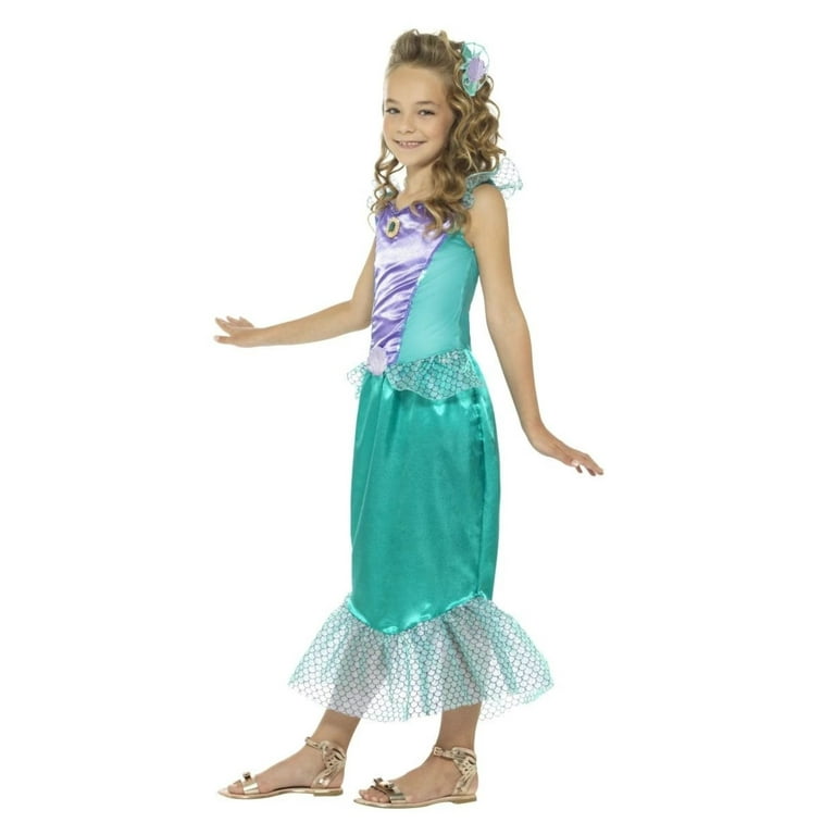 Deluxe Mermaid Costume Kids Green Deluxe Mermaid Costume Kids Green
