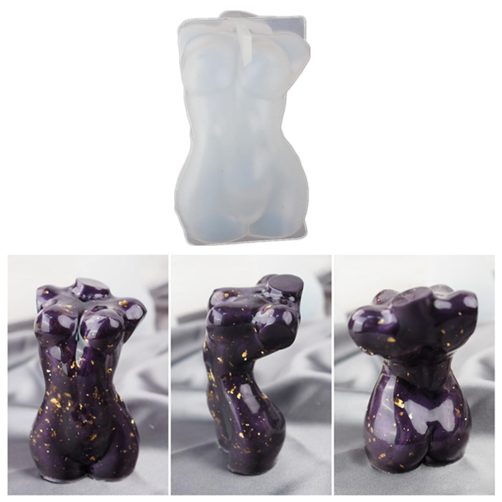 Silicone Mold,Woman Nude Body Clay Mold Body Silicone Mold for Cake Decoration Perfect for Making Decorative Resin Crafts