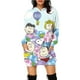 thumbnail image 4 of Vestido informal de Navidad de manga larga para mujer, Sudadera con capucha sencilla y cómoda con estampado de Snoopy de Disney, Otoño e Invierno, 4 of 5