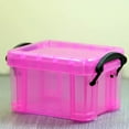 thumbnail image 6 of TerraHaven Candy Color Transparent Mini Storage Box with Cute Lock, 0.14L Portable Organizer - for Jewelry, Keys & Small Accessories - Home, Travel & Desktop Use, 6 of 6