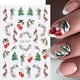 thumbnail image 2 of Pegatinas de uñas de Navidad 3D, navidad, adornos de invierno, adornos deslizantes para guantes de árbol de nieve, linternas, decoración, sombreros de Papá Noel, stickers uñas navideñas, 2 of 4