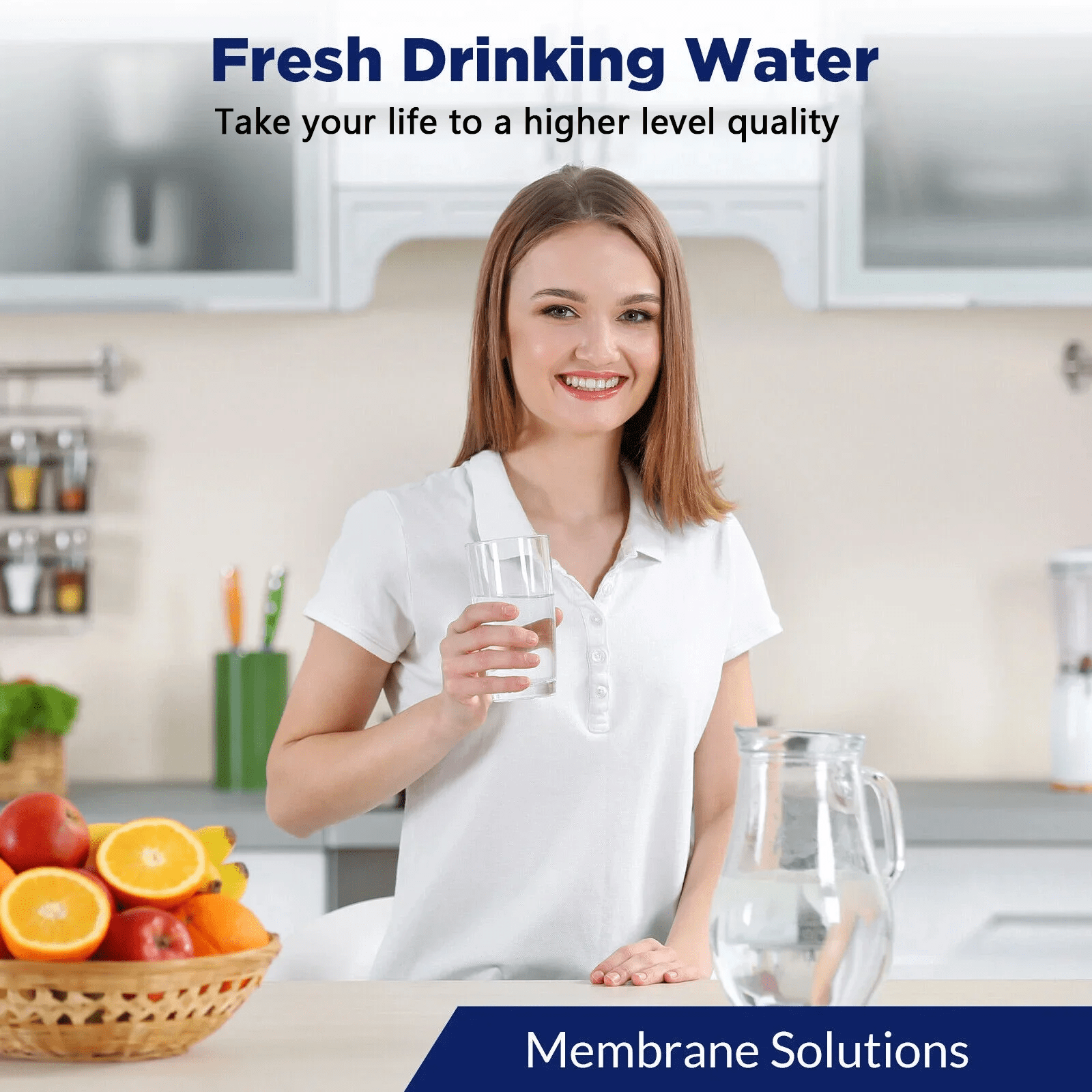 Membrane Solutions Combo Pack Water Filter Replacement Cartridge Compatible GE RO Set GXRM10RBL GXRM10G Reverse Osmosis Systems, 6x Carbon Filters, 3x 36GPD RO Membrane Filter
