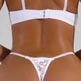 thumbnail image 5 of Hwmodou Women Underpants Womens Lace Panties Low Waist Fashion Breathable Tummy Control Panties, 5 of 9