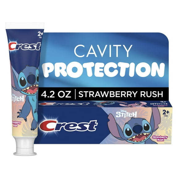 Crest Strawberry Rush featuring Disney Stitch, 4.2 oz, Ages 2