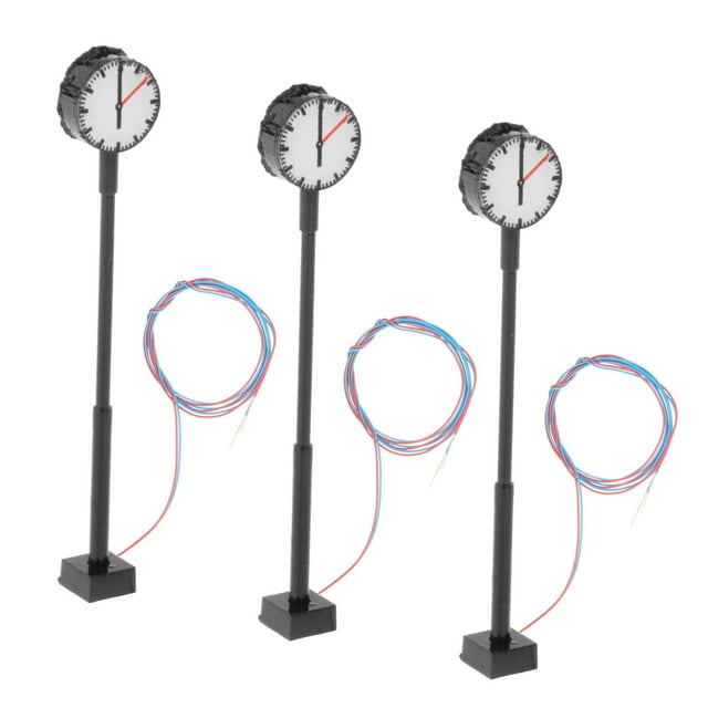 Ferrocarril Modelo - 1/87 1:87, de , Vintage, Bombillas Blancas Cálidas, Arena de Iluminación, Escenas de C Yotijar Modelos de luces de reloj de tren