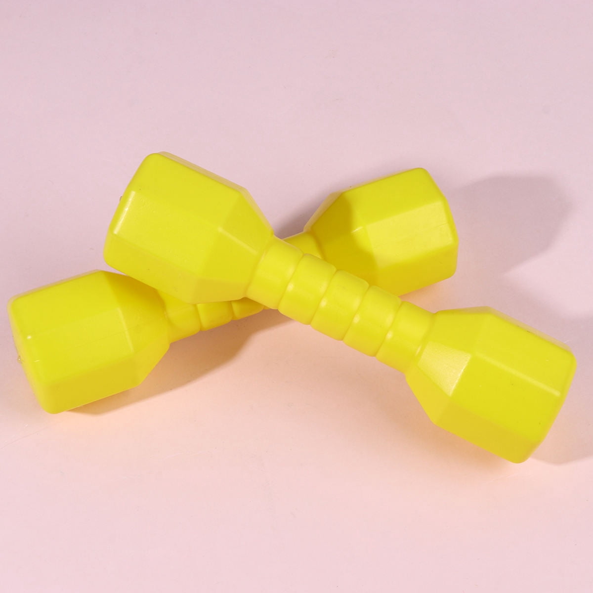 SEWACC 4pcs Plastic Dumbbells for Octagonal Fitness Equipment for Gym and Dance Workouts
