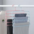 thumbnail image 6 of Iaukyu Closet Organizers and Storage,Space-Saving,Plastic Hanger ,Dorm Room Essentials for College Students Girls Boys Guys Hanging Jean Scarf, 6 of 8