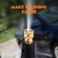 thumbnail image 4 of Yankucat Pressure Washer Short Gun with 2 Spray Nozzles, Max 5000 PSI / 10.5 GPM, Washer Gun Fitting Replacement for Car Detailing, 4 of 7