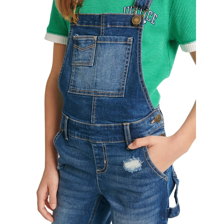 Girls top plus overalls