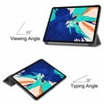 thumbnail image 4 of Allytech Case for Apple iPad Pro 12.9-Inch 2020 Model 4th Generation (NOT for 2018 Model), Compatible with Apple Pencil Cover with Auto Wake/Sleep Slim Stand Folio Full Protection, Gray, 4 of 8