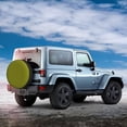 thumbnail image 2 of Haiem Spare Tire Cover , Wheel Cover with Olive printed, Camper Spare Tire Cover Fit for Jeep Wrangler Rv SUV Truck Travel Trailer-17 inch, 2 of 9