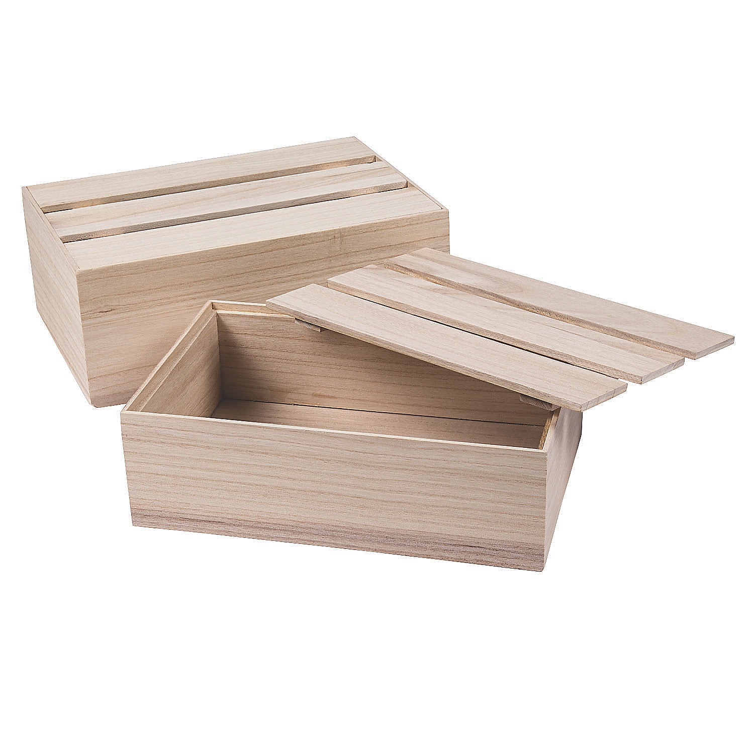 Do It Yourself Wood Crates (2Pc) - Craft Kits - 2 Pieces - Walmart.com - Walmart.com