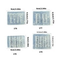 thumbnail image 3 of Silicone Sculpting Mold For Nails Embossing Decoration Jar Floral Pattern Template, 3 of 8