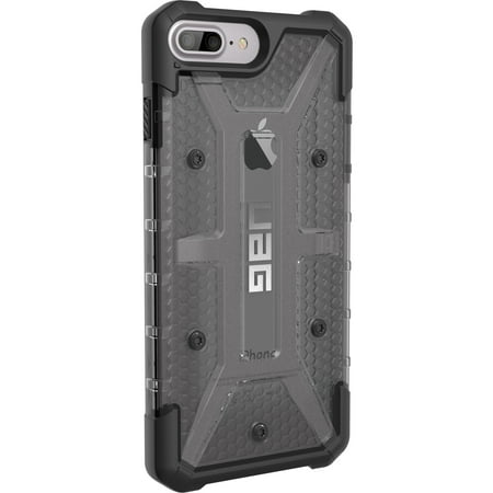 UAG Plasma Series Rugged Case for iPhone 8 Plus / 7 Plus / 6s Plus [5.5-inch screen] - Back cover for cell phone - polycarbonate, rubber - ash, transparent gray - for Apple iPhone 6 Plus, 8 Plus