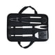 thumbnail image 1 of Soidarity Herramientas para parrilla de barbacoa, tenedor portátil de mano para barbacoa de acero inoxidable, pinzas reutilizables para acampar, Estufas de camping 3 PIEZAS Soidarity OD011055-01, 1 of 6