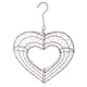 thumbnail image 3 of Titular de Planta Accesorios Decoratico Patio Jardín Césped Herramineta Hogar de 26cm Forma 26cm en corazón CUTICAT Jardinera suculenta de metal, 3 of 8
