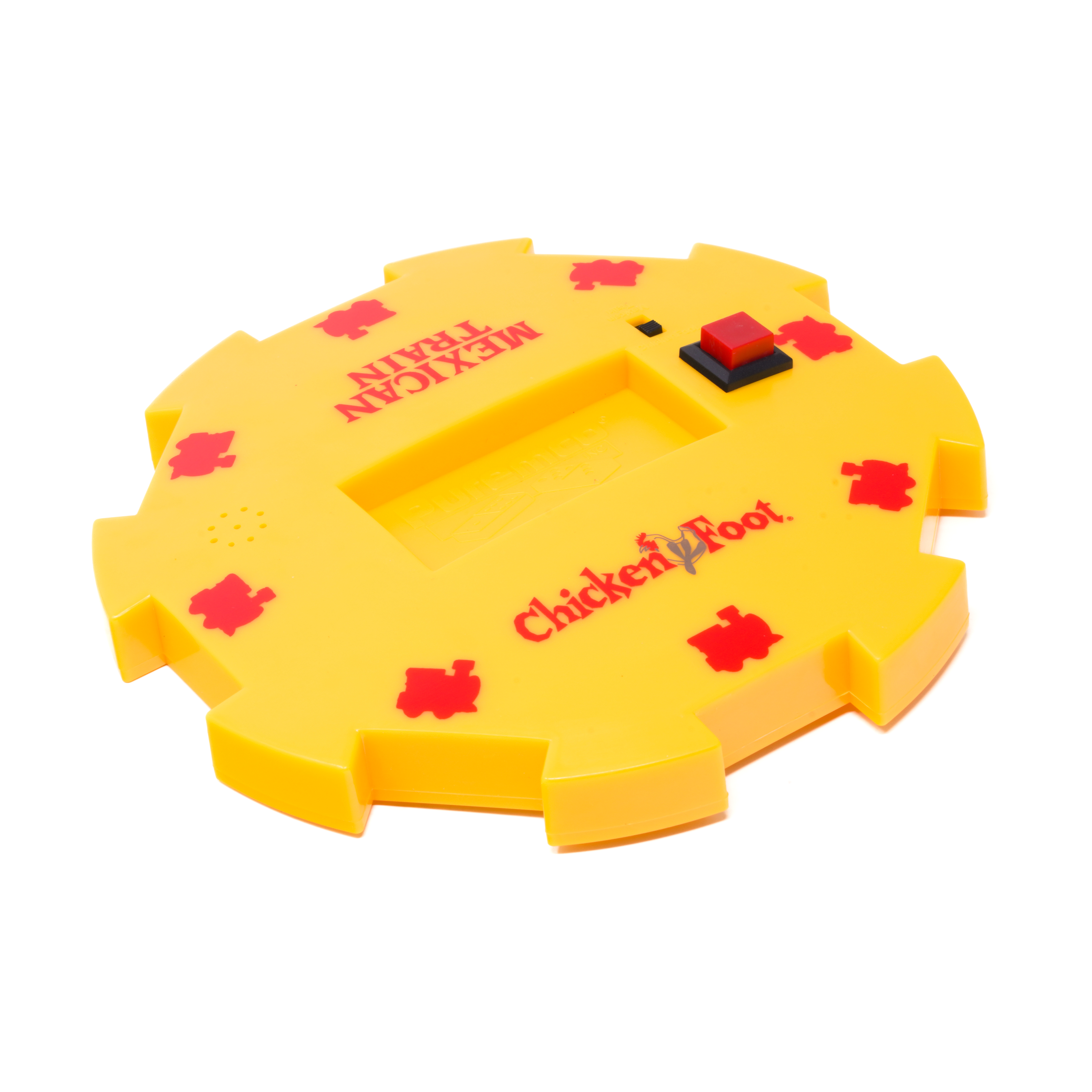 AreYouGame.com The Original Mexican Train Featuring Number Dominoes - Bonus Chickenfoot Game Included