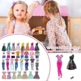 thumbnail image 2 of 10 Sets Fashion Doll Clothes Shiny Dress For 11.5"-12" Doll Clothes Suit Toy, 2 of 5