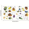 FensXil Stickers Underwater World Cartoon Animal Wall Decal Children's