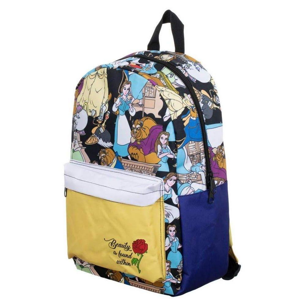Bioworld Disney Beauty & the Beast Sublimated Backpack