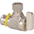 thumbnail image 2 of Viega 3582250 Pureflow 1/2 In. X 1/4 In. Zero Lead Press Stop Valve Angled, 2 of 2