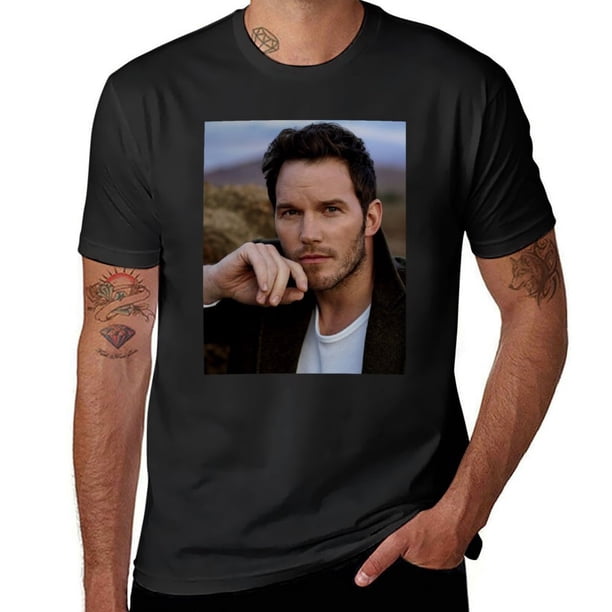 Camiseta de Chris Pratt, nueva edición, ropa de verano, camisetas blancas para hombre