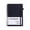 B-Black, variant on Portable Blank Notebook, 250 Sheets 500 Pages Extra Thick Sketchbook, Tearable Drawing Book for Notes and Art, Blank Pages for Youngsters Designers and Journaling, Gift for Creators and Artists