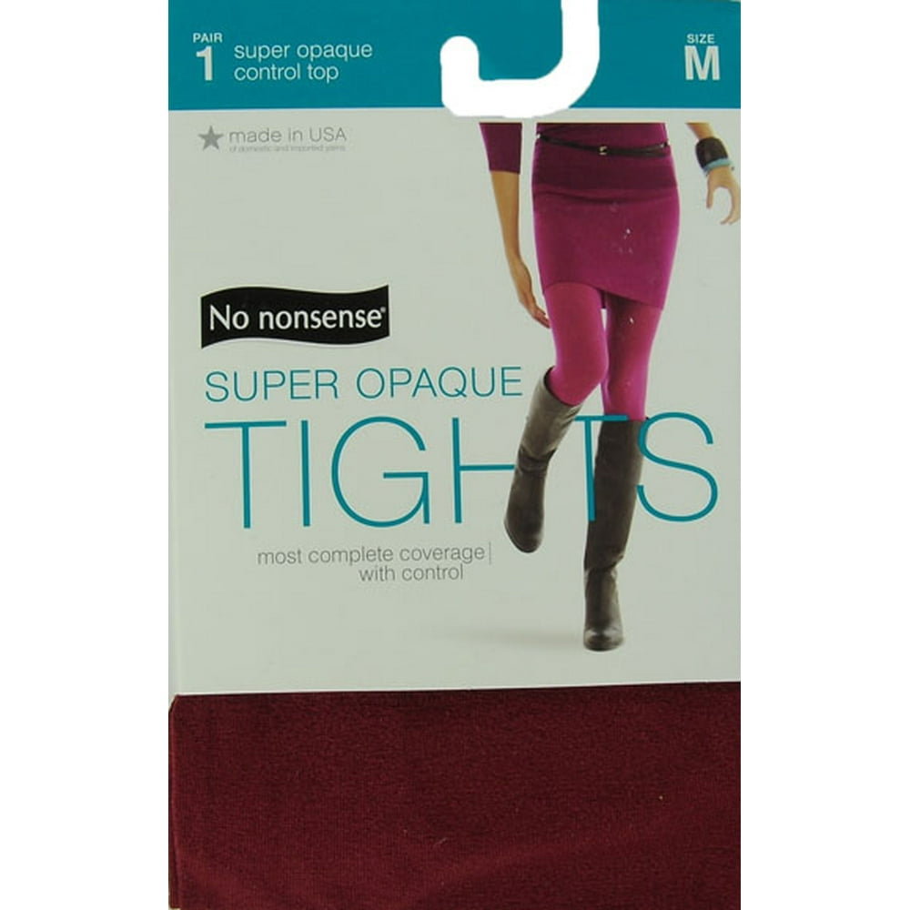 No nonsense No nonsense Women's Super Opaque Control Top Tights