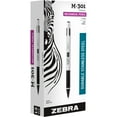 thumbnail image 2 of Zebra M-301 Mechanical Pencil 0.5 mm Stainless Steel w/Black Accents Barrel 54010, 2 of 3