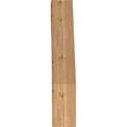thumbnail image 4 of 6"W x 22"D x 34"H Merced Rough Sawn Knee Brace, Western Red Cedar, 4 of 4