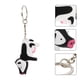 thumbnail image 4 of ColoMX 2 llaveros con linterna de animales - Llaveros LED con sonido y linterna, juguetes creativos para niños, recuerdos de fiesta de vaca para mujeres y hombres, color blanco, 4 of 7