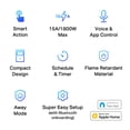 thumbnail image 2 of Tp-Link Tapo Apple Homekit Smart Plug Mini Diseño Compacto 15A/1800W Max Configuración Súper Fácil Funciona Con Siri Alexa Y Google Home Certificación Ul 2.4G Wi-Fi Solo Blanco Tapo P125 (Paquete De 4, 2 of 5