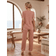 thumbnail image 3 of Conjunto 2 Piezas Casual Chic para Mujer, Blusa de Manga Corta y Pantalón Cómodo, Estilo Elegante y Sofisticado para Mujer, 3 of 5