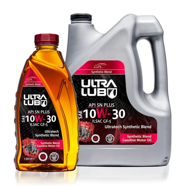 Ultra1Plus 10W30 Synthetic Blend Motor Oil SP ILSAC GF5