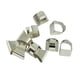 thumbnail image 1 of 10 piezas de componentes de anillo de almohadilla de anillo en Blanco Yuyangstore hallazgos de bases de anillo ajustables, 1 of 7