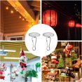 thumbnail image 3 of Set of 50 Practical Clear Plastic Hooks for Ceiling Mounting Damage Release Removal Strong Adhesive Ceiling Hooks, 3 of 8
