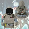 thumbnail image 5 of Halloween Cosplay Costumes 3D Ghostbuster Cosplay Custom Name Kid Hoodie, 5 of 6